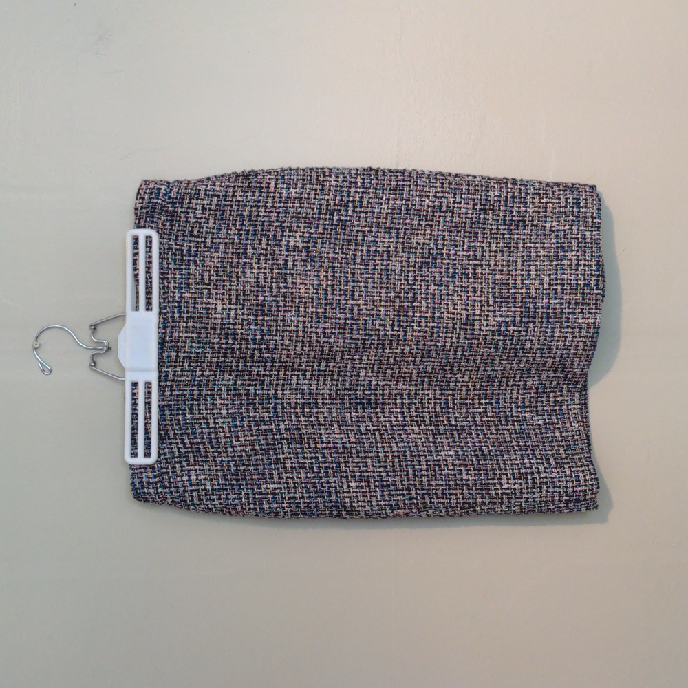 JCrew No 2 Pencil Skirt, 6, multi colored